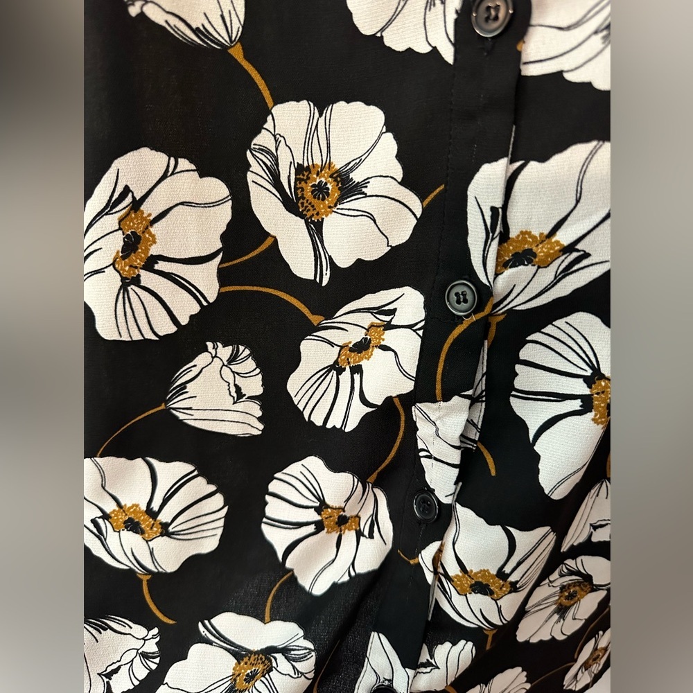 Piper And Scoot Floral Dress Medium - image 6